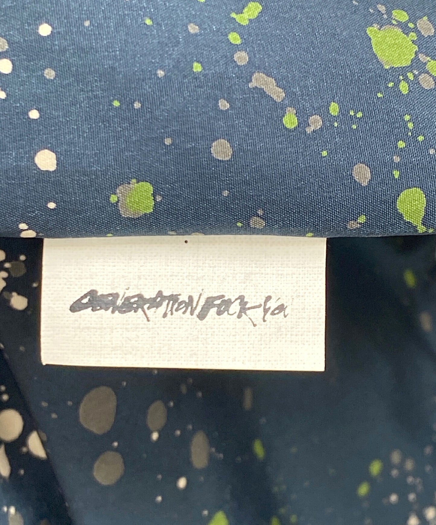 [Pre-owned] UNDERCOVER painted short-sleeved shirt K114