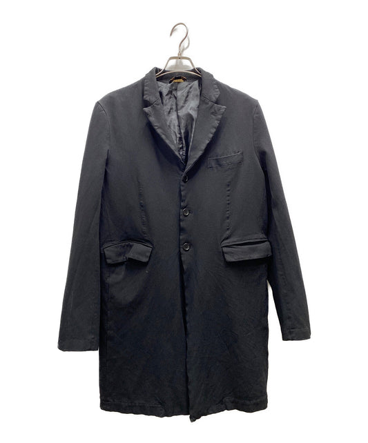 BLACK COMME des GARCONS Poly Shrunken Studded Long Jacket 1T-J009