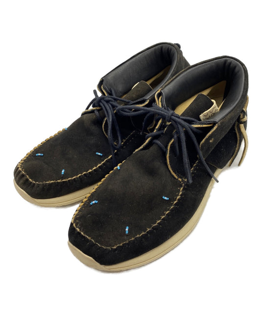 Visvim FBT Lhamo-Folk绒面革靴子