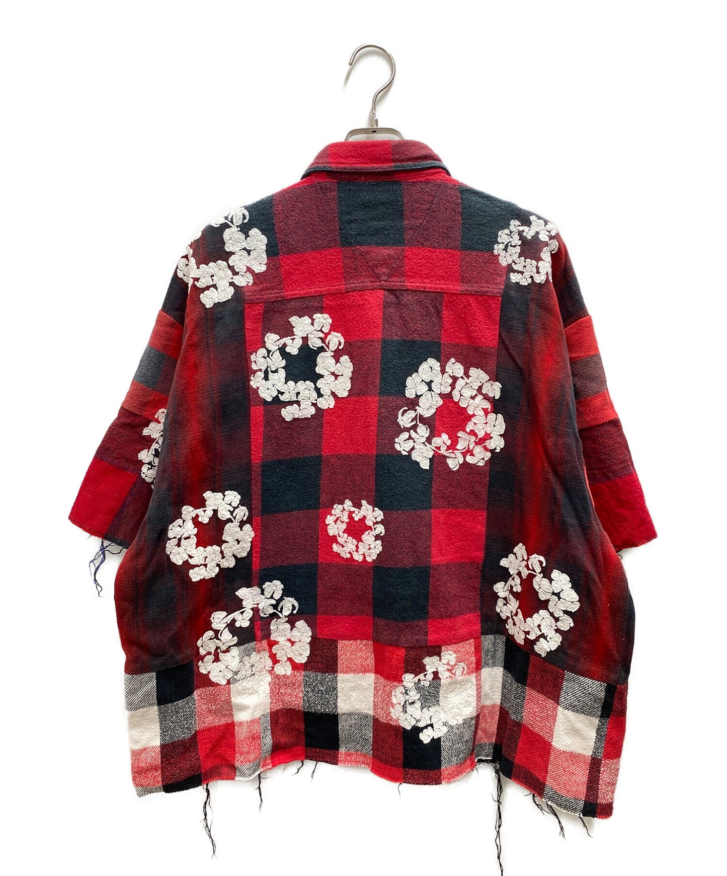 [Pre-owned] READYMADE CHECK SS SHIRTS RED RE-DT-RE-00-00-07