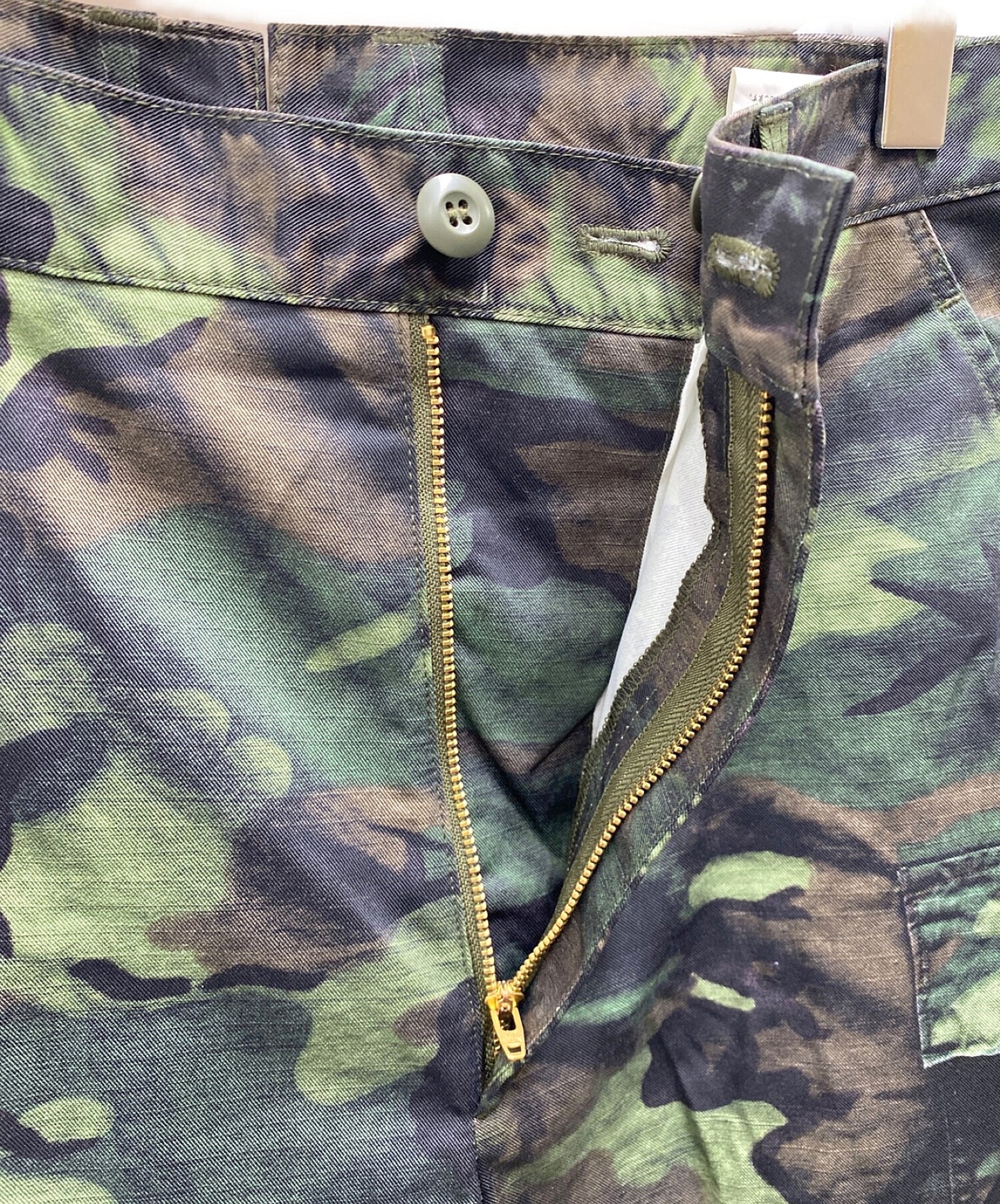 [Pre-owned] eYe COMME des GARCONS JUNYAWATANABE MAN Transfer-printed vintage camouflage cargo pants WI-P908