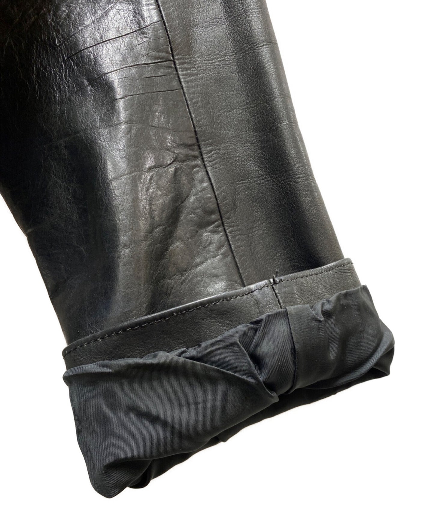 [Pre-owned] UNDERCOVERISM Leather Sleeve Down Jacket L4207