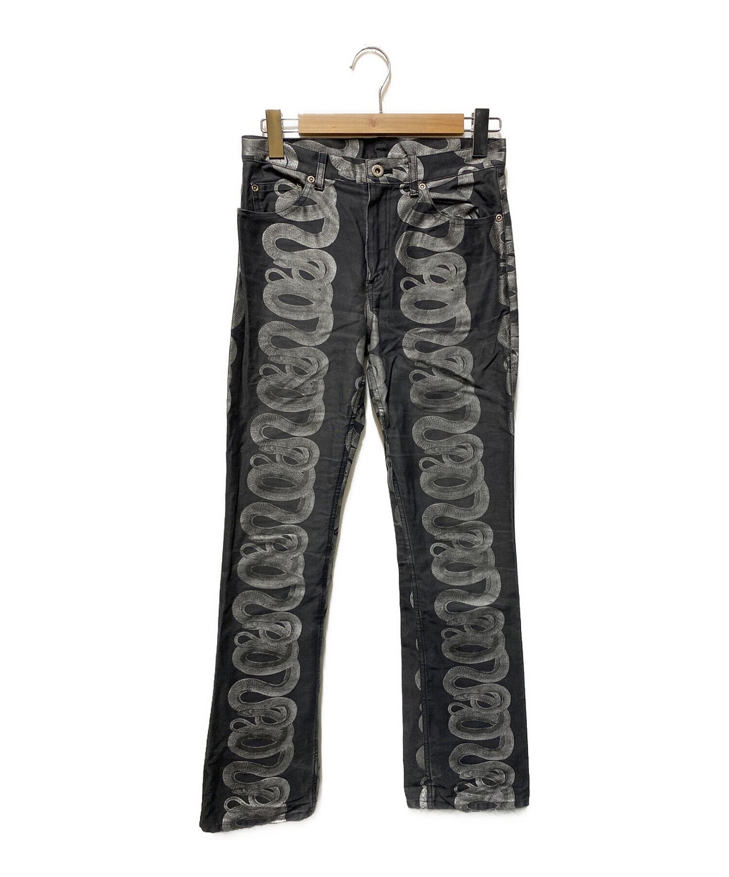 [Pre-owned] Hysteric Glamour Snake Flare Pants 3AP-2593