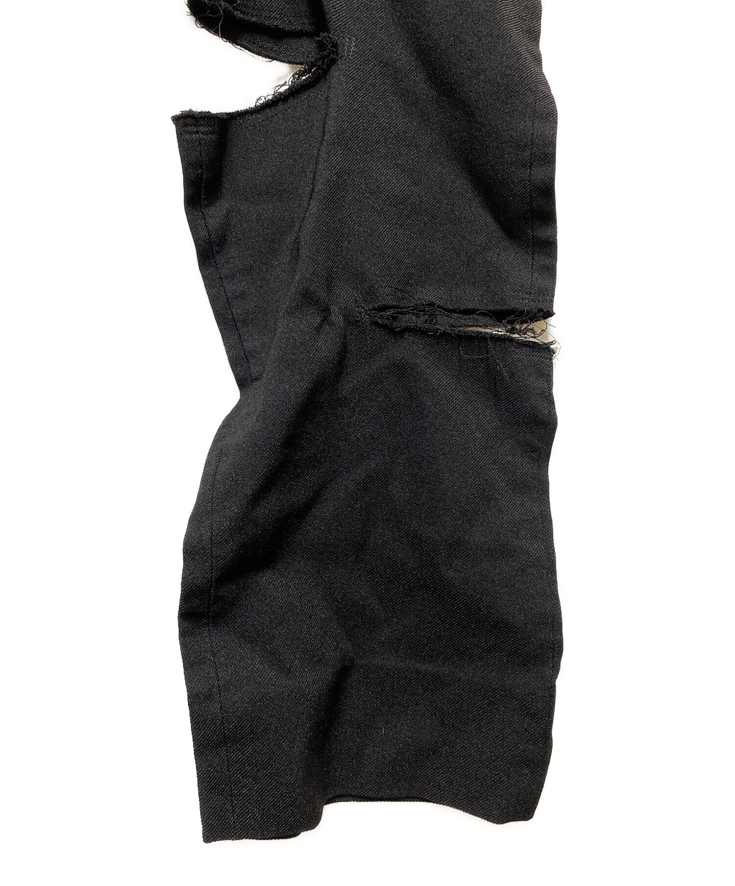 [Pre-owned] COMME des GARCONS Homme Plus Poly shrink-resistant cut-and-tear pants PC-P041