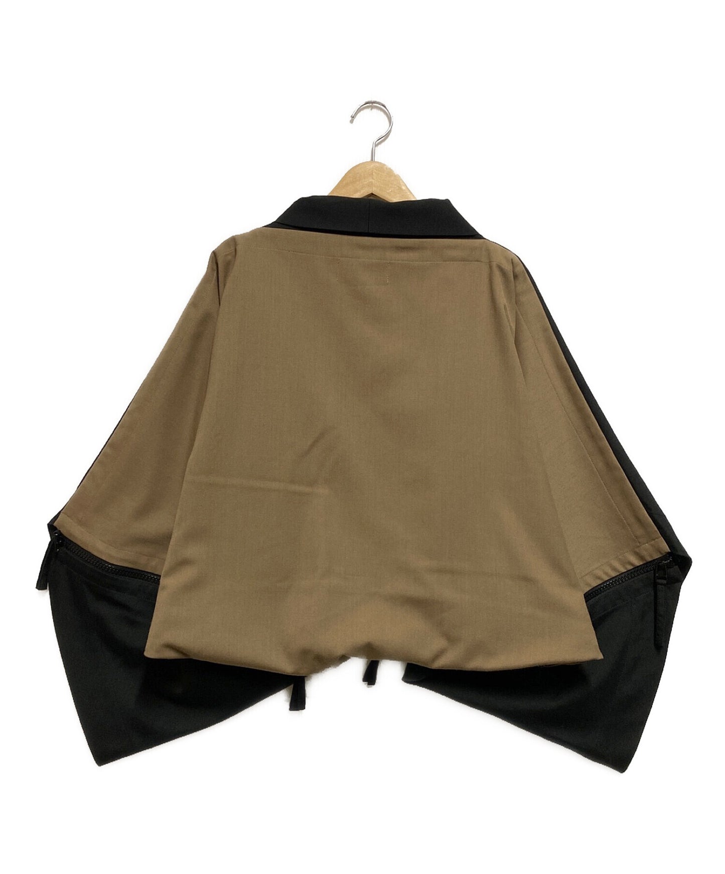 [Pre-owned] 132 5. ISSEY MIYAKE Zip Design Kimono Sleeve Bolero IL93FD532