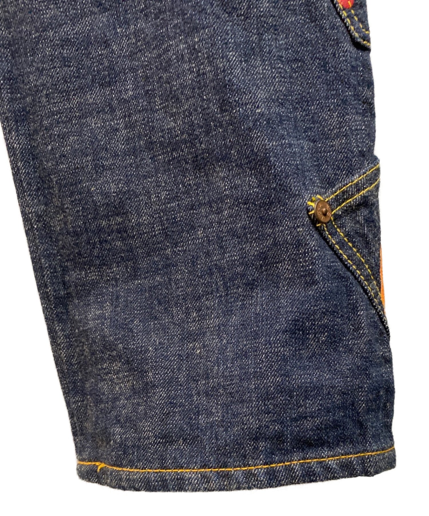 [Pre-owned] EVISU 0119 Menie pocket denim pants