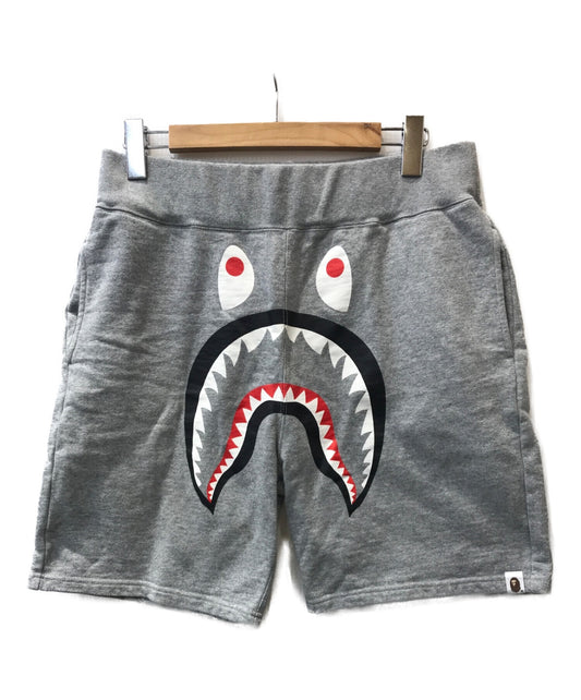 [Pre-owned] A BATHING APE Shark Print Sweat Shorts