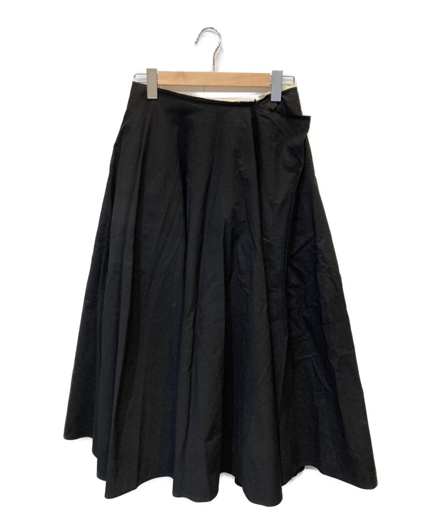 [Pre-owned] Yohji Yamamoto FEMME Design wrap long skirt FQ-S07-015