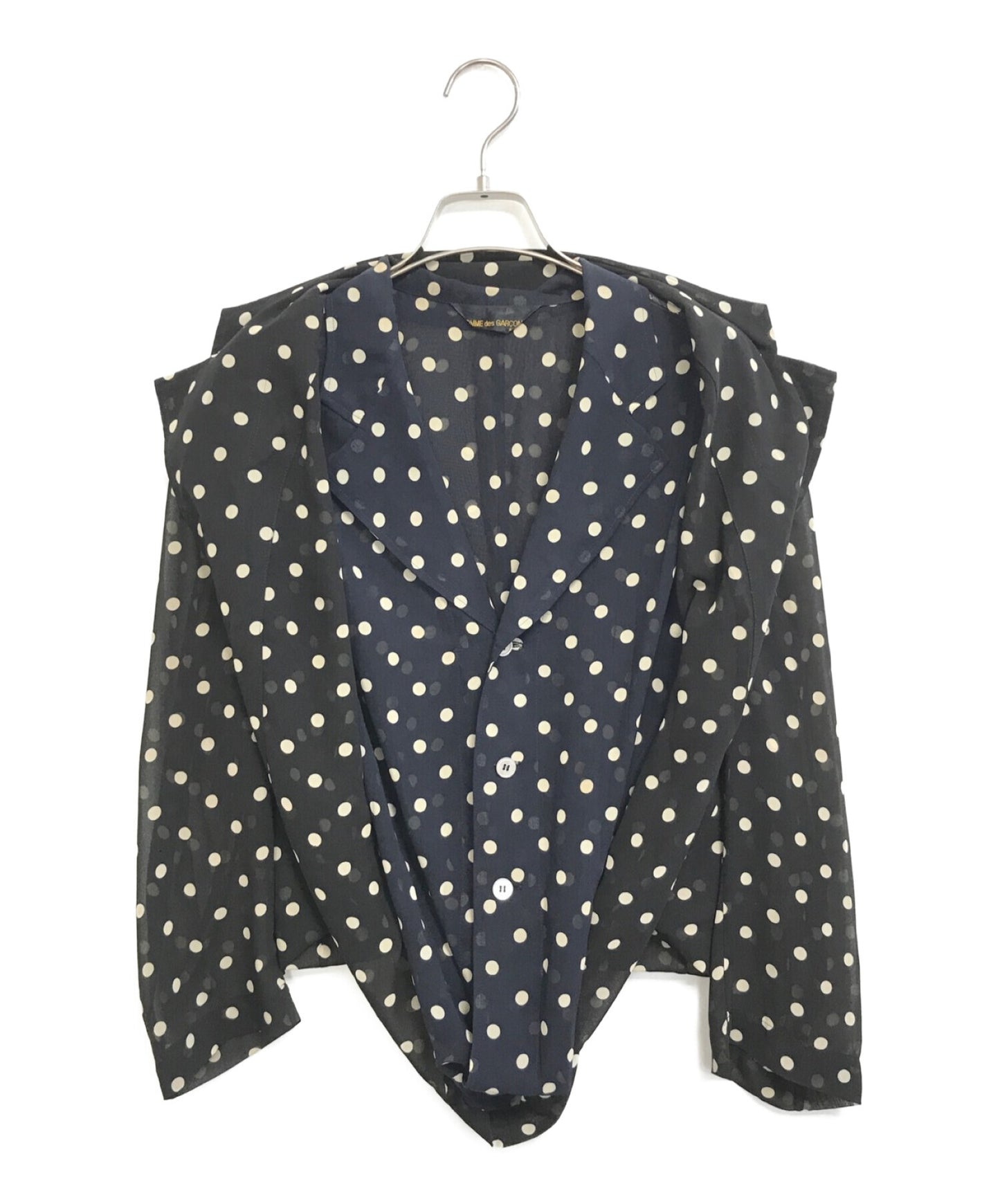[Pre-owned] COMME des GARCONS 90S Shirt Symmetry Design All-in-One