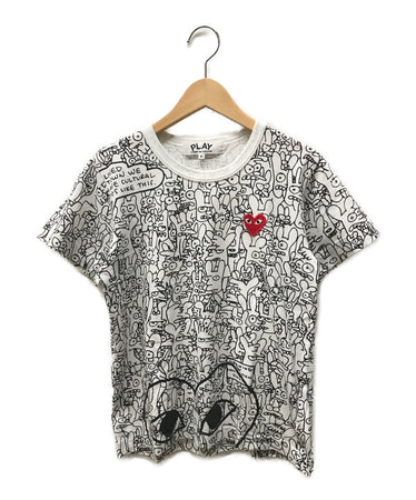 PLAY COMME des GARCONS x Matt Groening Binky & Sheba PLAY/ T-shirt AZ-T155