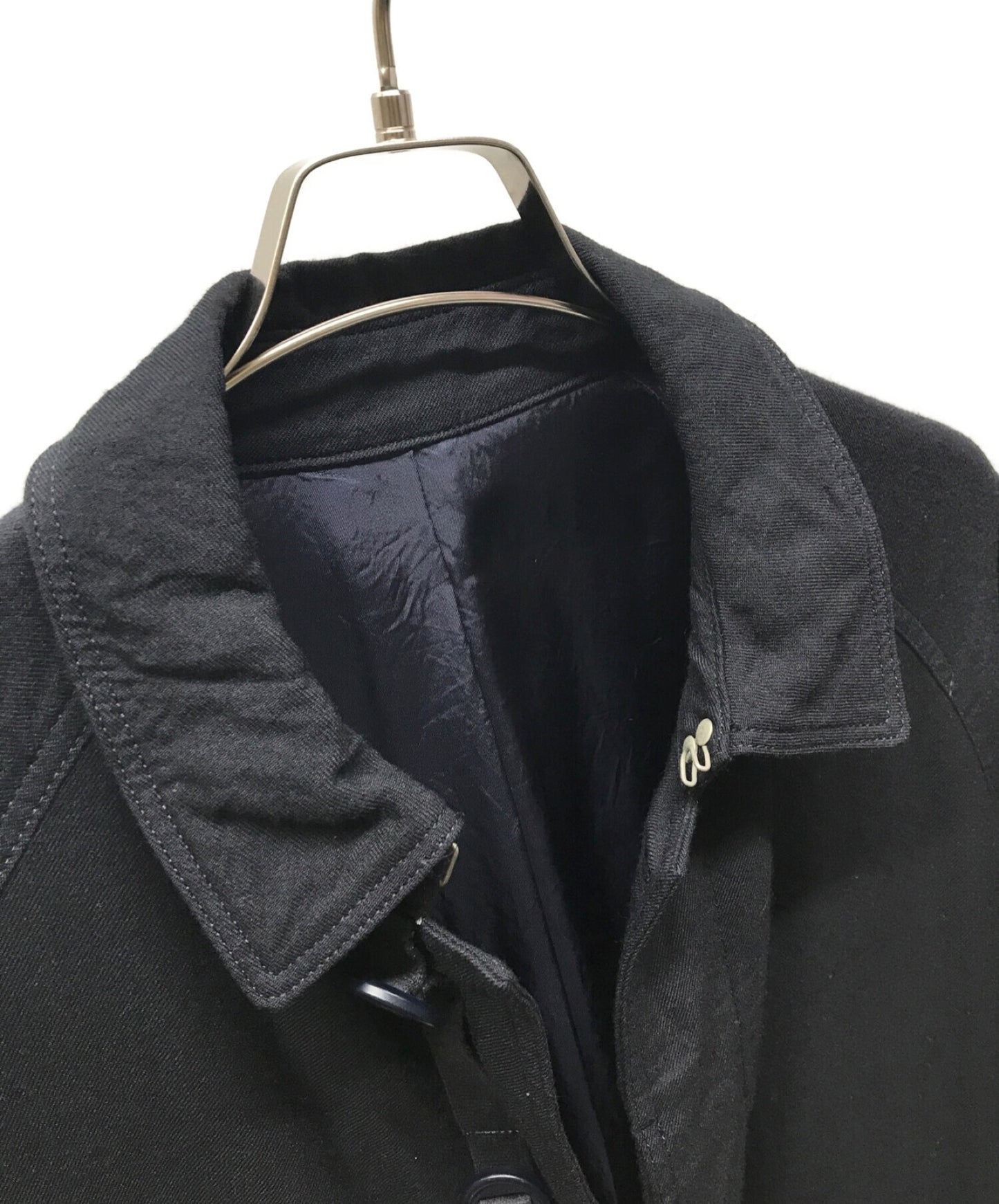 Comme des Garcons Homme Wool Serge Shrunken Coat HL-C009