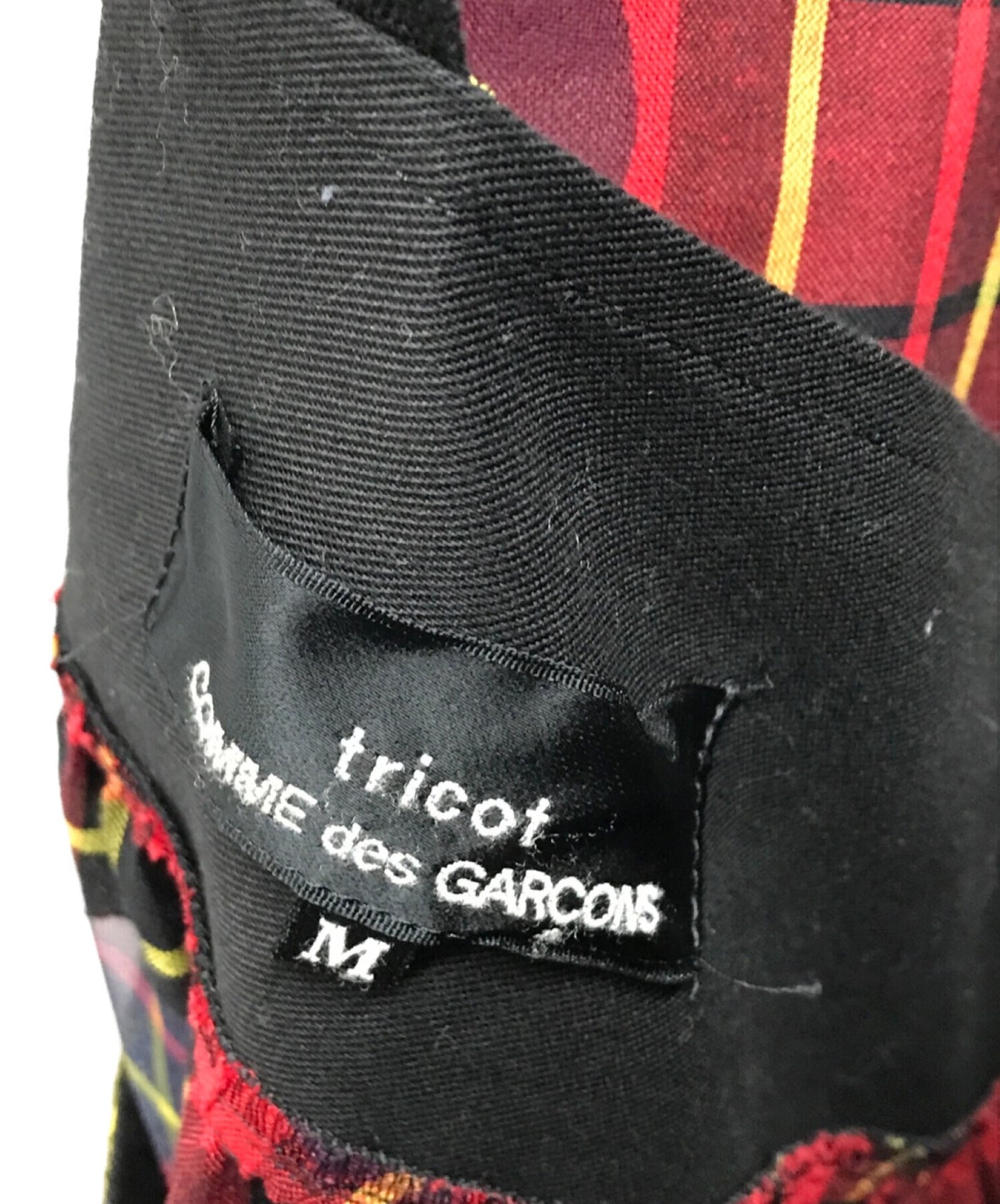 tricot COMME des GARCONS 21AW Dot Check Dress TH-A008