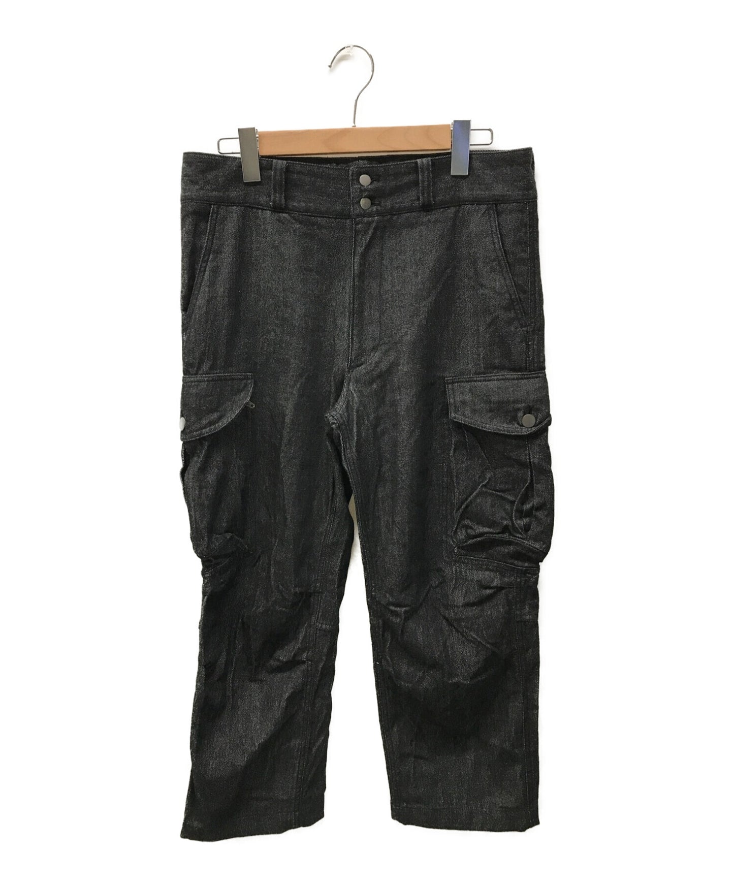 Issey Miyake Ankle-Wool Cargo Pants ME43FF053
