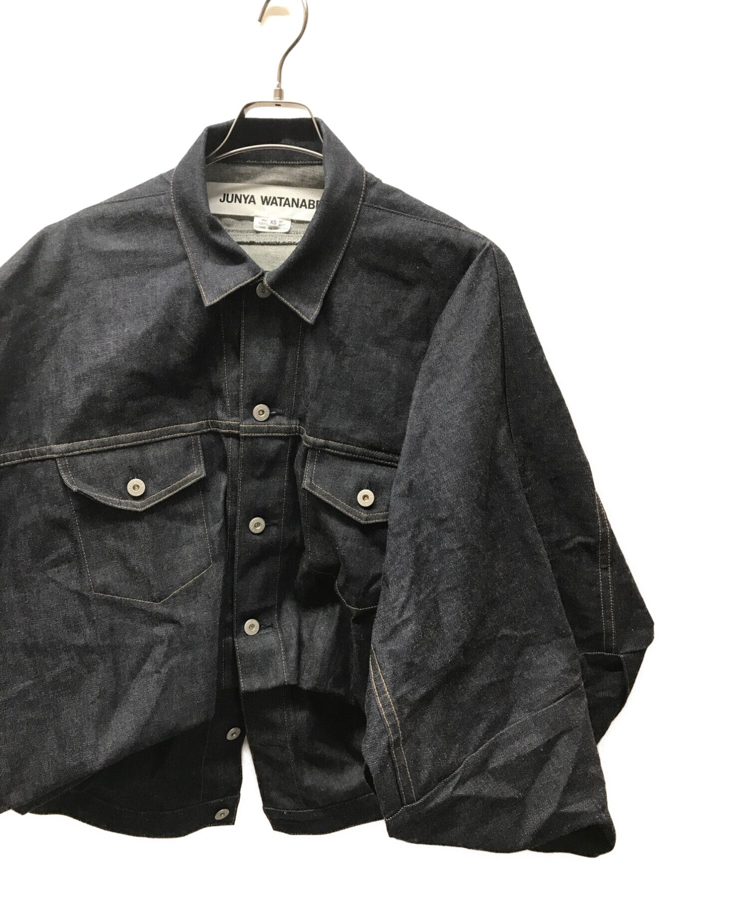 Black comme des shop garcons denim jacket