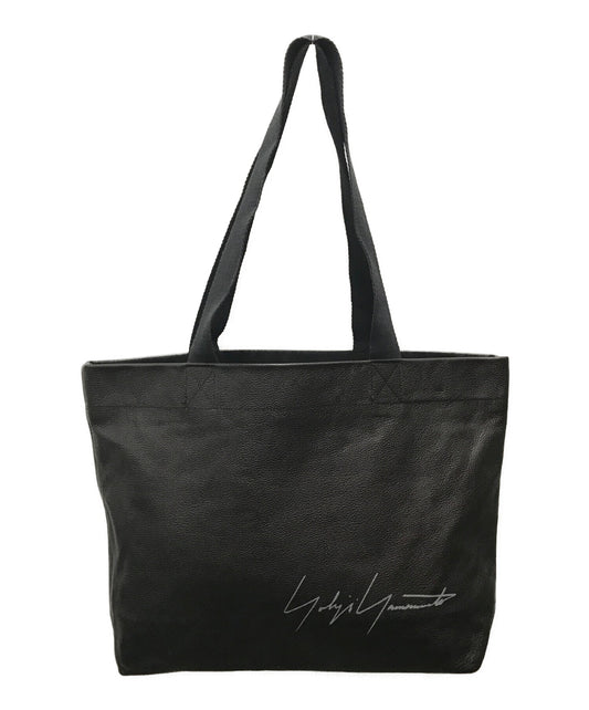 [Pre-owned] YOHJI YAMAMOTO Mini Leather Tote Bag