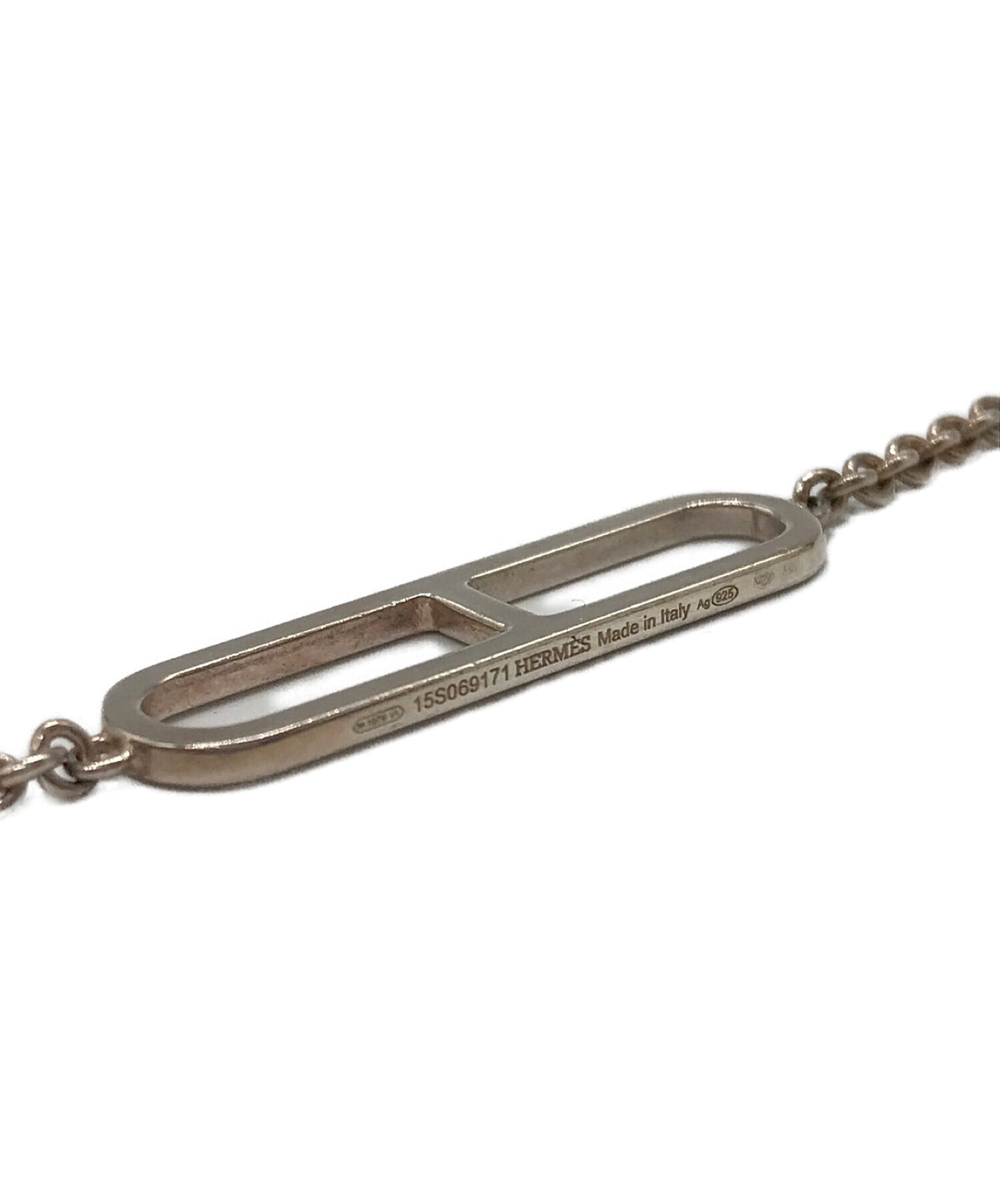 Hermes Everchaine Dunkle Necklace Ag925