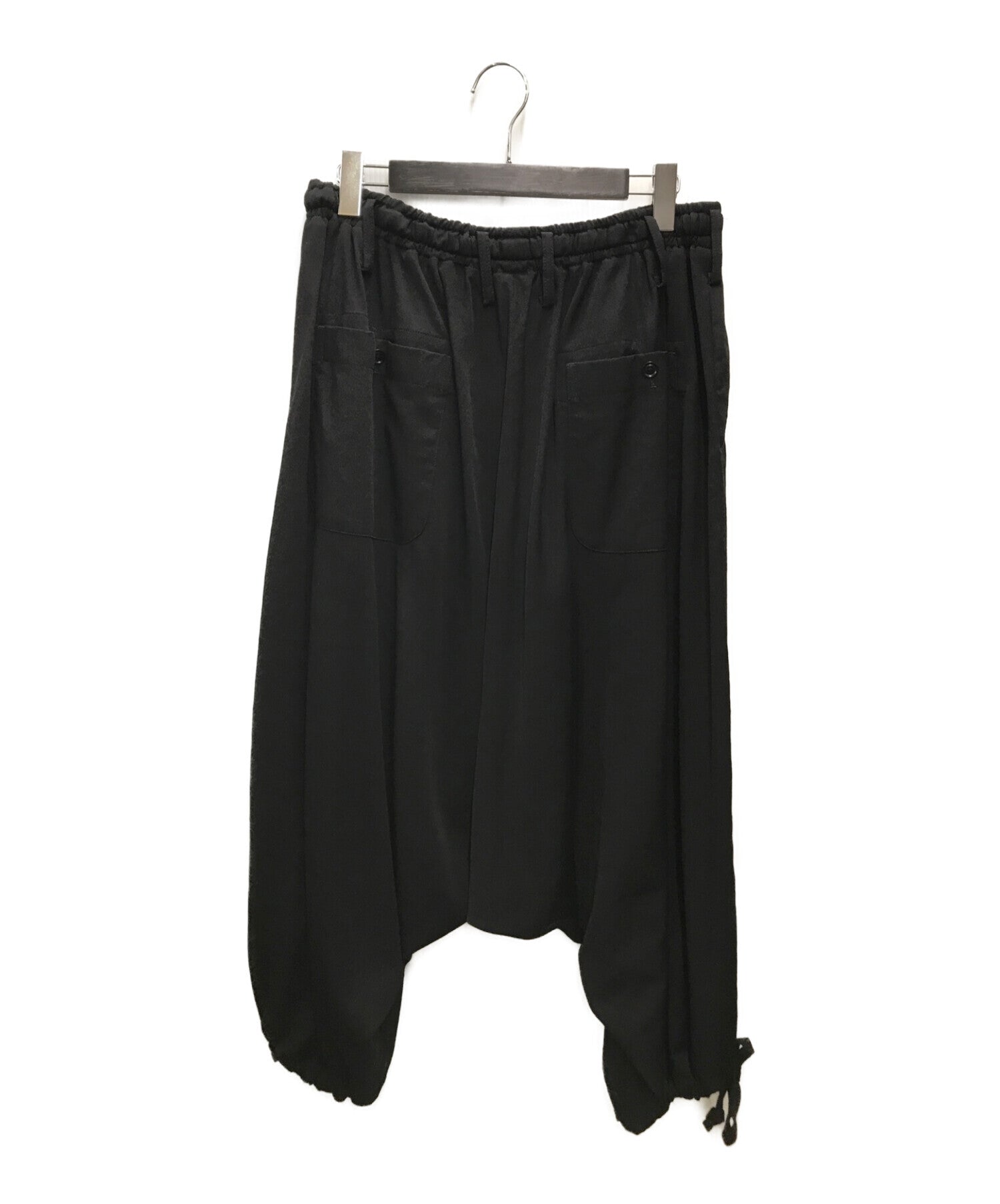 YohjiYamamoto balloon sarouel pants サルエル RAYON TWILL BALLOON SAROUEL PANTS – THE SHOP YOHJI YAMAMOTO