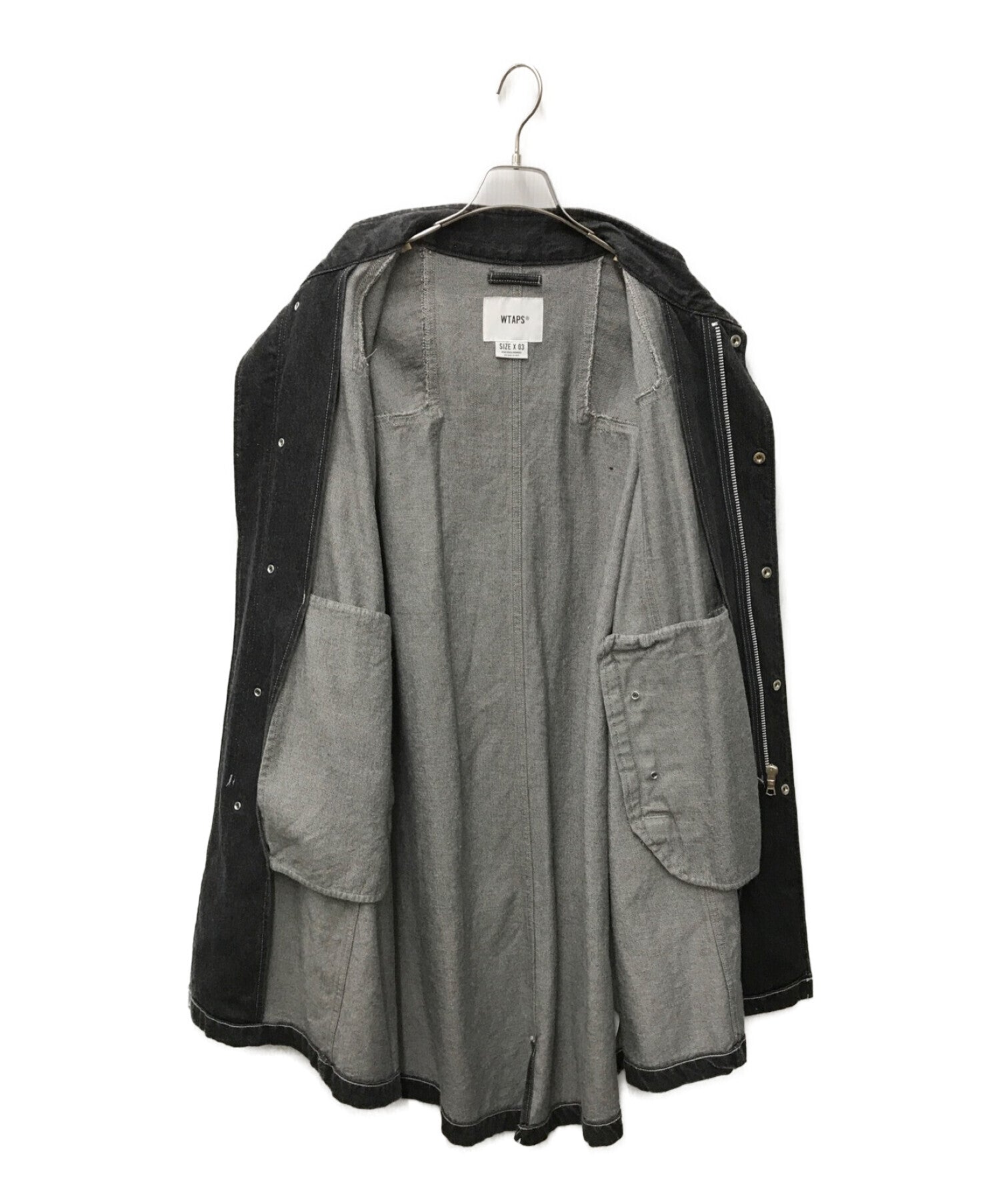 WTAPS THOMPSON JACKET COTTON DENIM 卍ライン