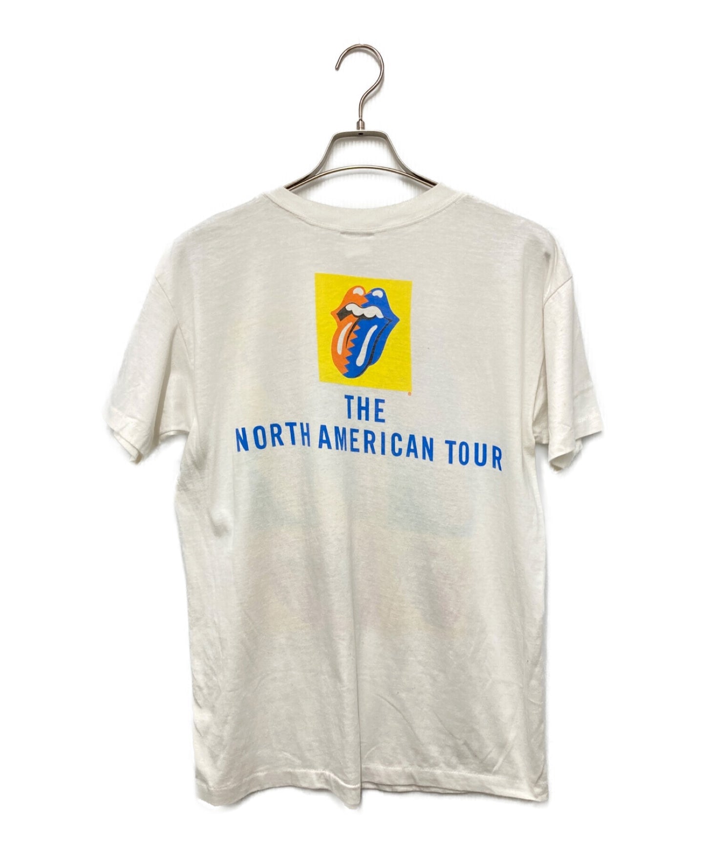 滚石乐队T恤，版权1989北美巡回演唱会