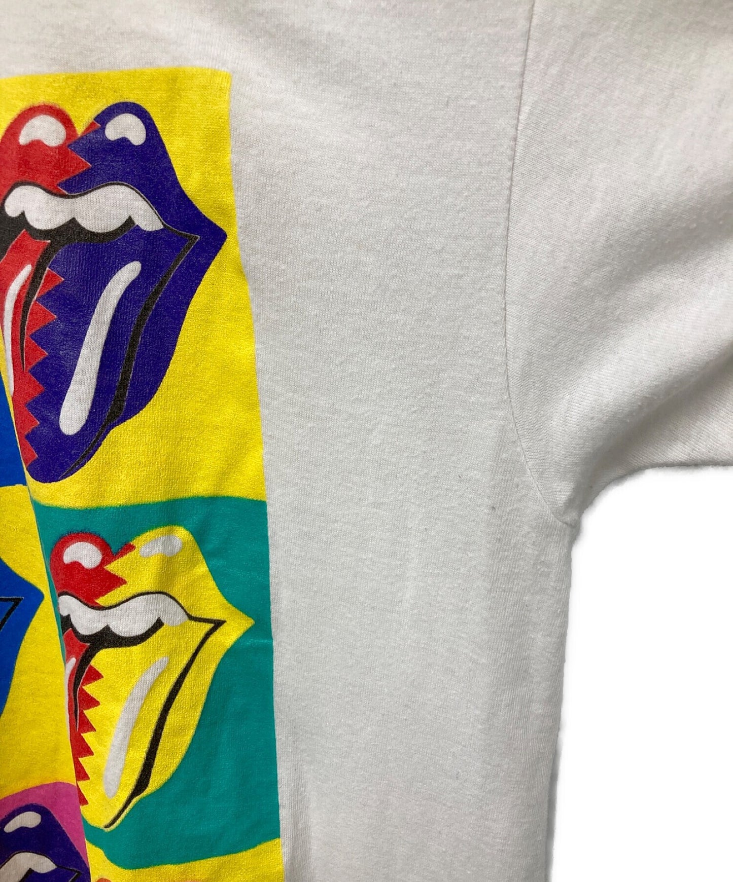 [Pre-owned] THE ROLLING STONES Band T-shirt with copyright 1989 North American Tour