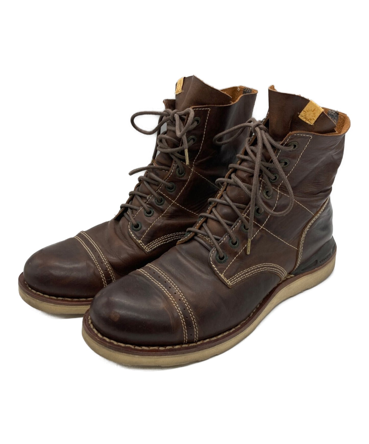 visvim VIRGIL CANTOR-FOLK oiled leather boots