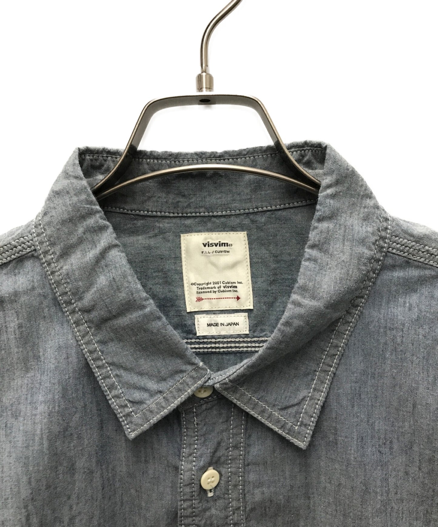 visvim Hemi Work Shirt Chambray Shirt 0119205011020 | Archive Factory