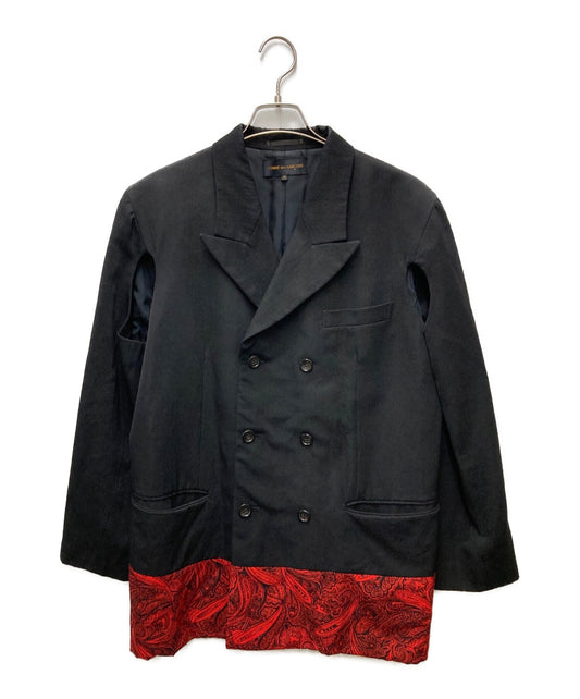 [Pre-owned] COMME des GARCONS Paisley Switched Design Double Jacket GJ-05079M