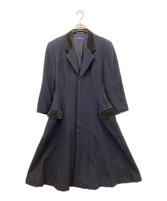 [Pre-owned] COMME des GARCONS  AD1991 Switching Ribbed Chester Coat/Design Coat KG-05407S