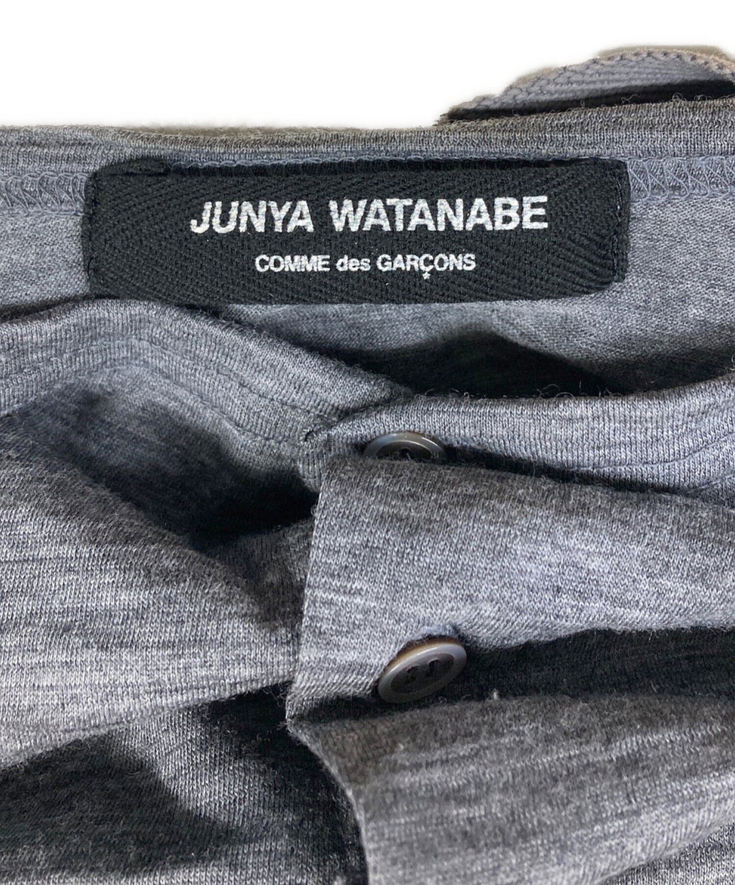 Junya Watanabe Comme des Garcons降落伞细节开衫羊毛衫束缚开衫JI-T033