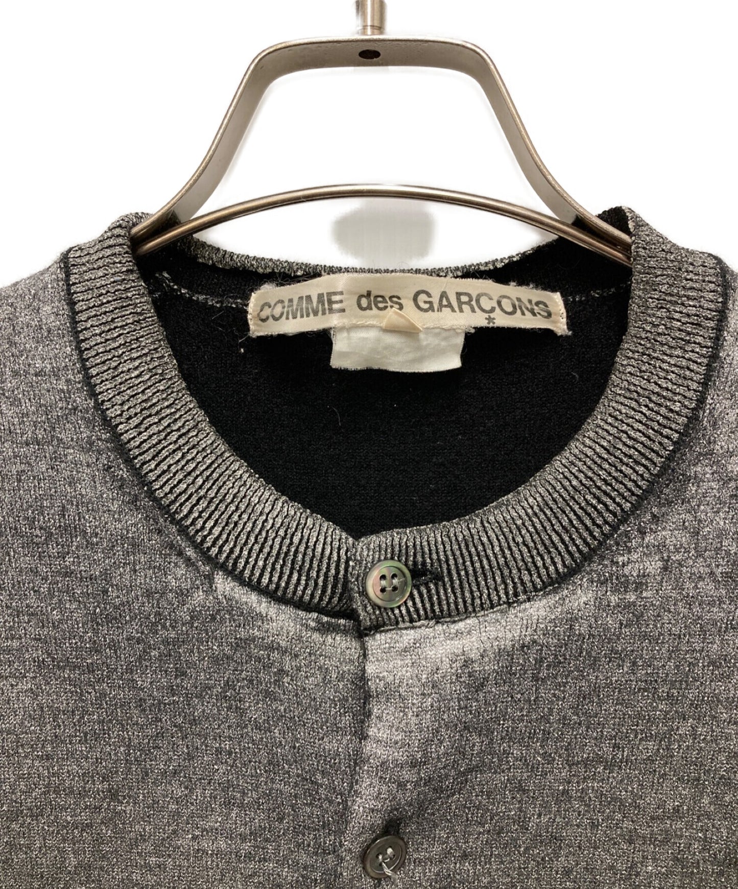 [Pre-owned] COMME des GARCONS Gradient lame cardigan AD2010 GF-N035