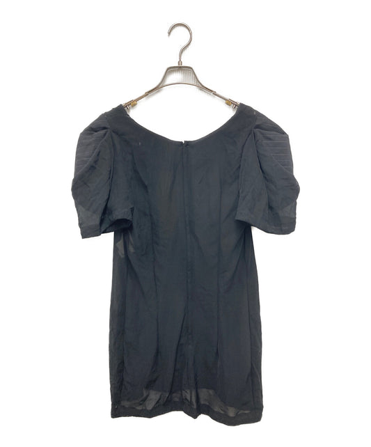 Comme des Garcons條紋透明連衣裙，帶條紋AD1992 Archive GB-1110270