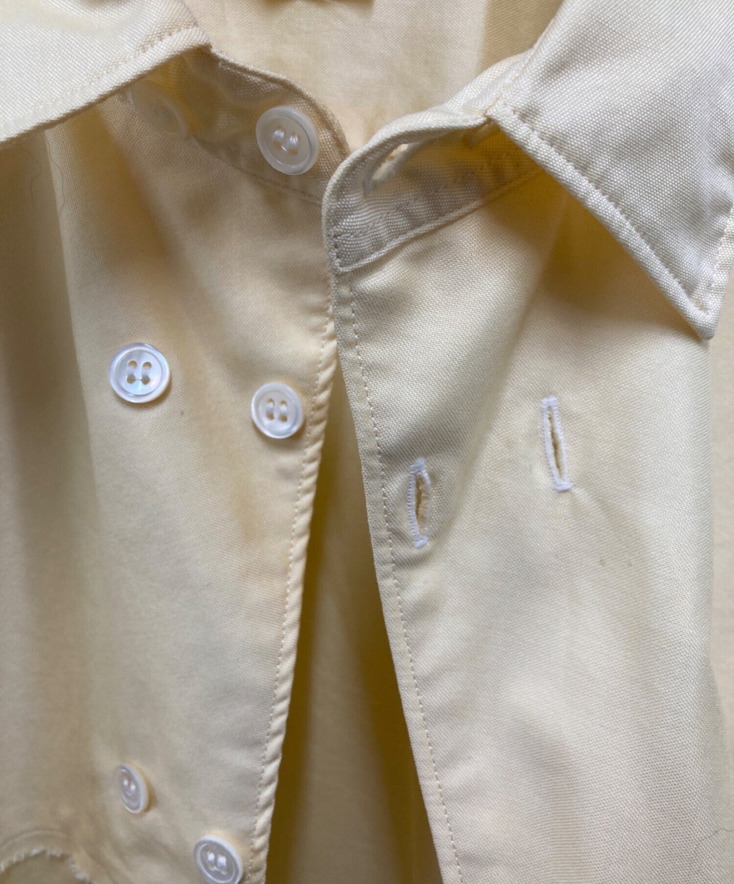 [Pre-owned] COMME des GARCONS HOMME PLUS Double-breasted S/S shirt 07SS  Golden Boy Period PS-B012