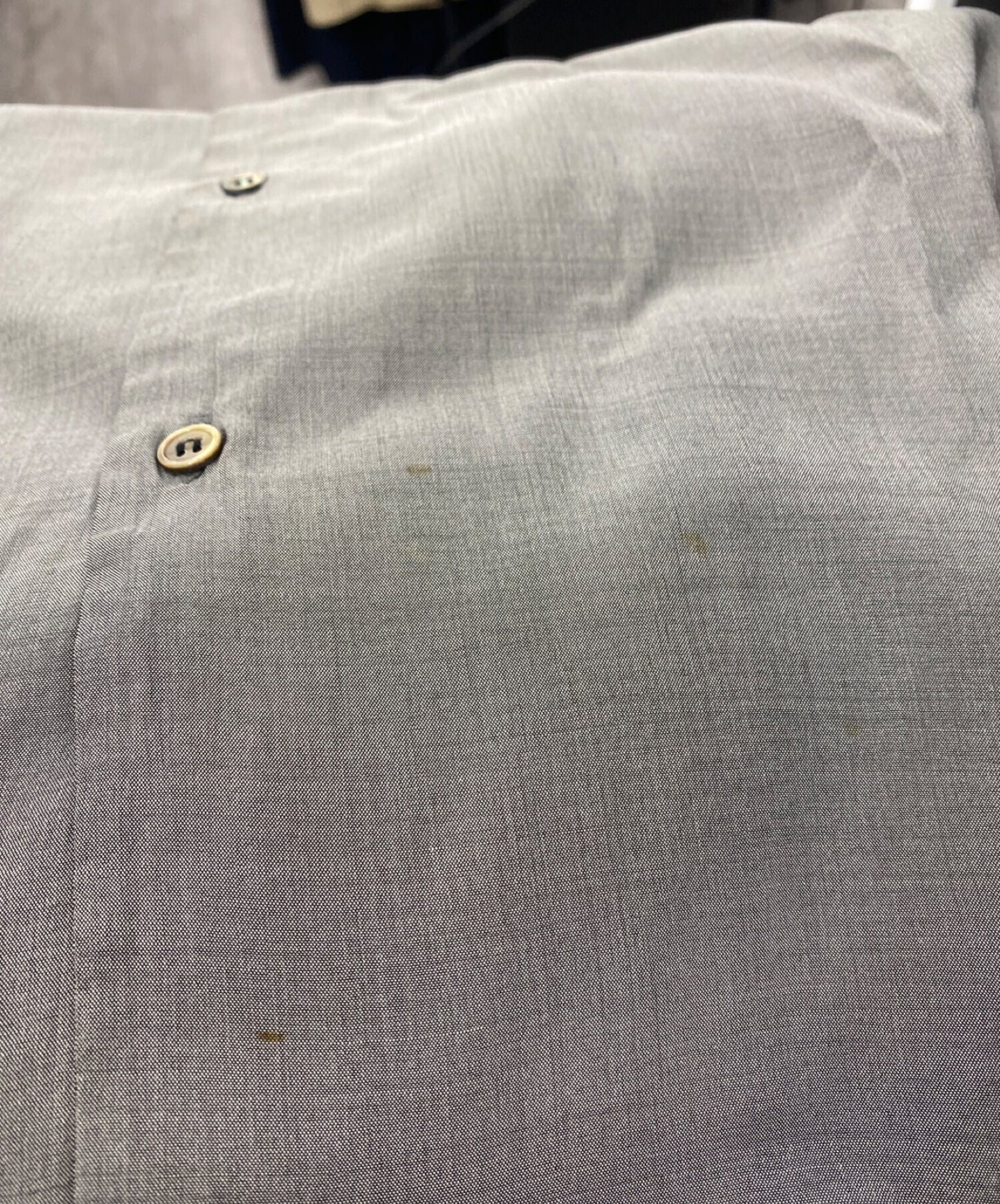 Comme des Garcons Homme Plus เสื้อเชิ้ตคอลลาร์เปิด Silk Poly AD1997 ปกปลอกคอการออกแบบการออกแบบ PB-100130