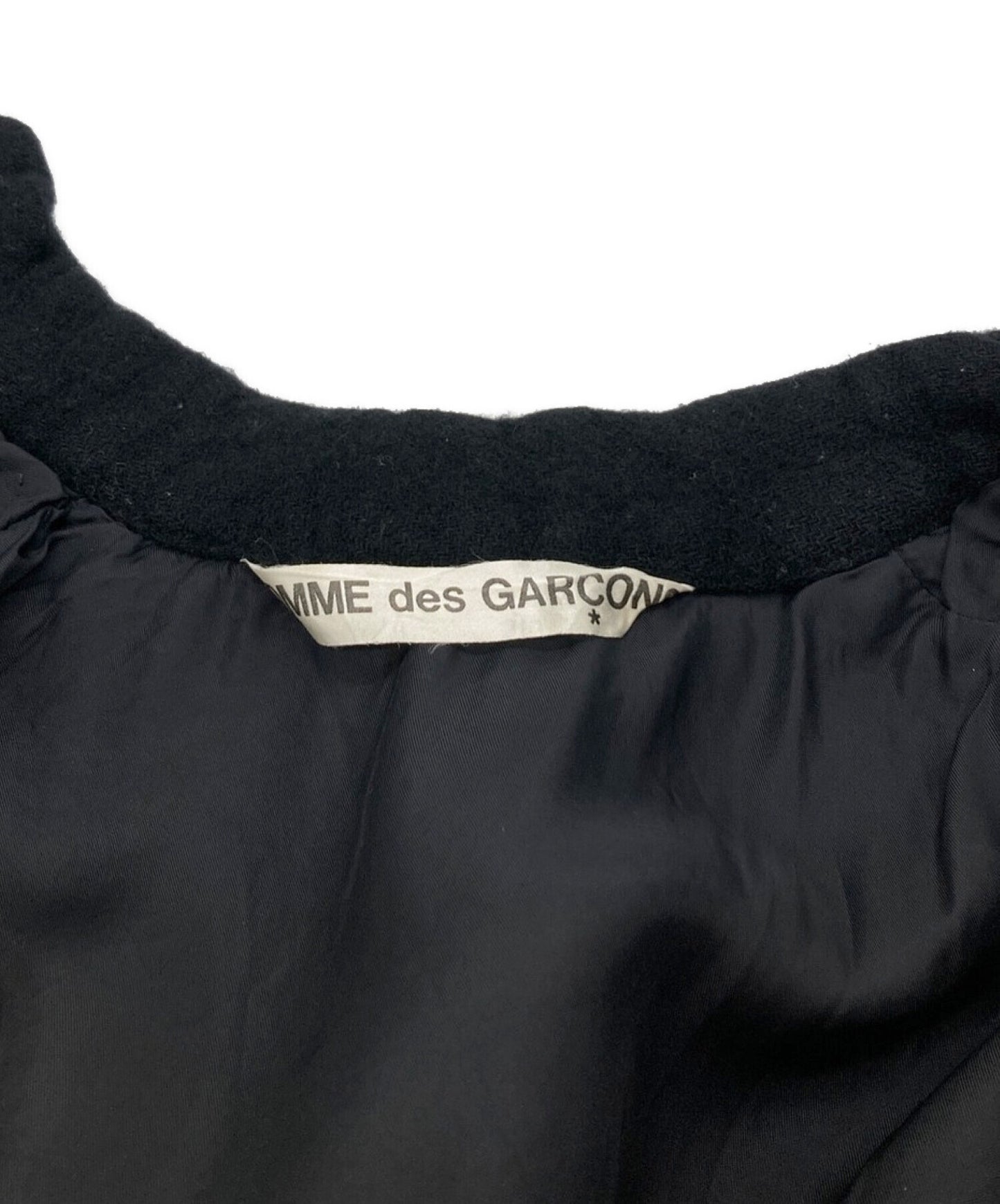 Comme des Garcons 1994aw metamorphosis 기간 아카이브 짧은 길이 디자인 재킷 GB-040420