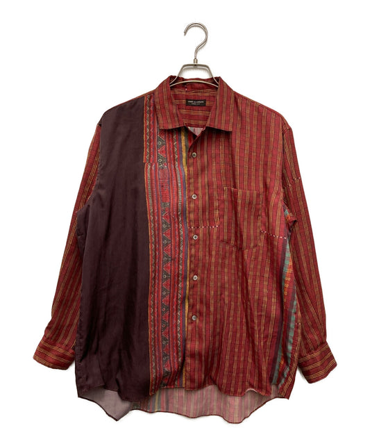 [Pre-owned] COMME des GARCONS HOMME PLUS 1992SS Ethnic period archive transcription print all-over pattern shirt PB-110220