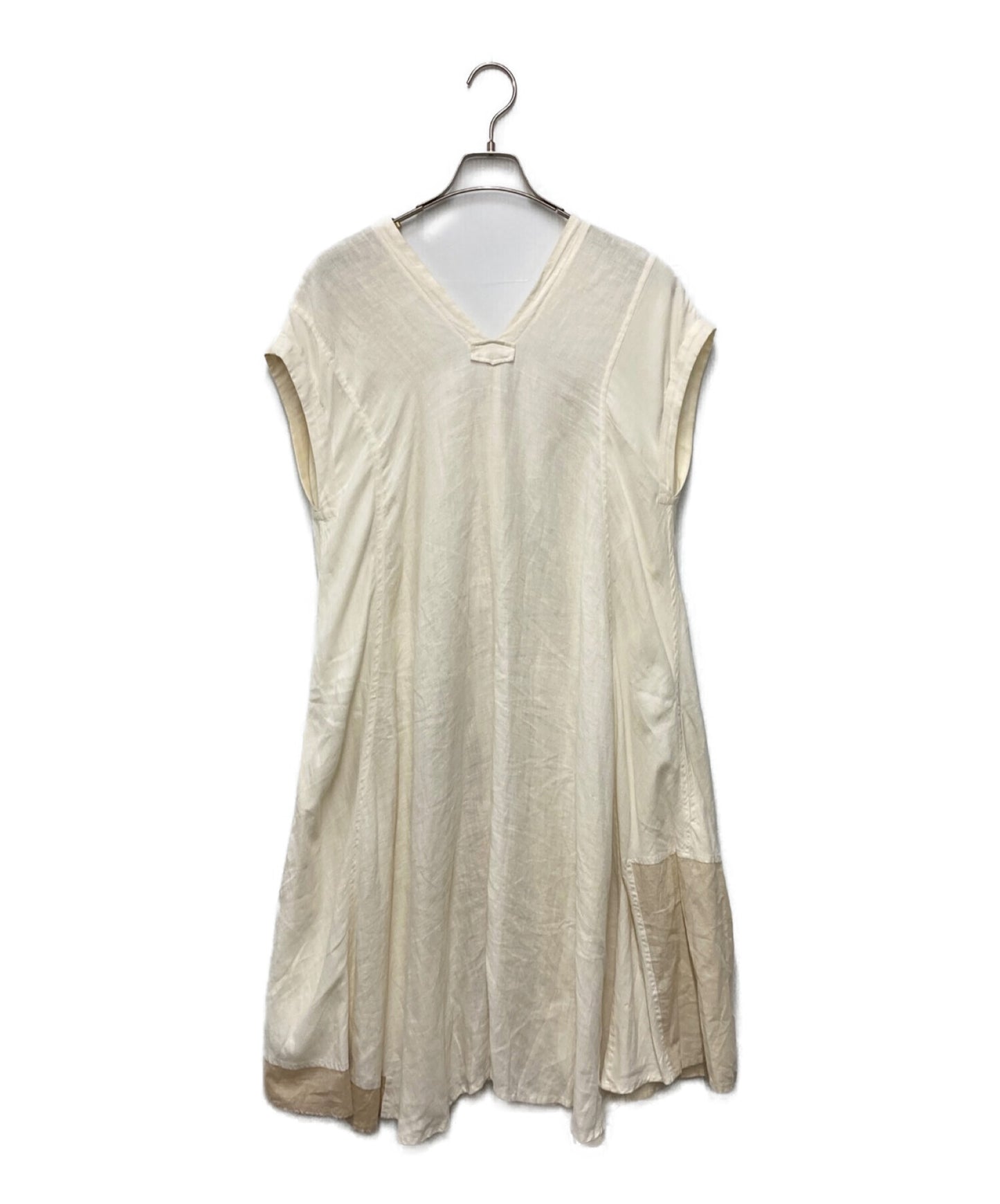 Y 's Cotton Linen Sleeveless Dress Yu-D06-812