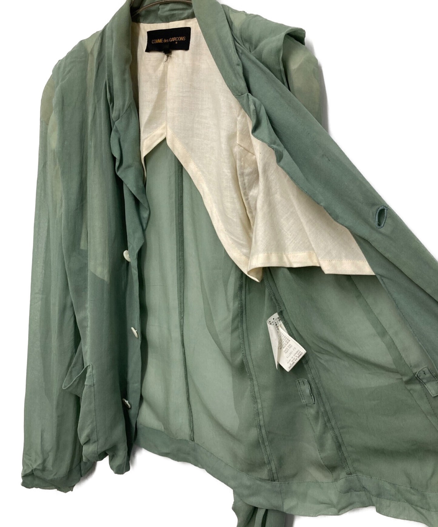 [Pre-owned] COMME des GARCONS  94SS Sheer Power Shoal Jacket GJ-10077S