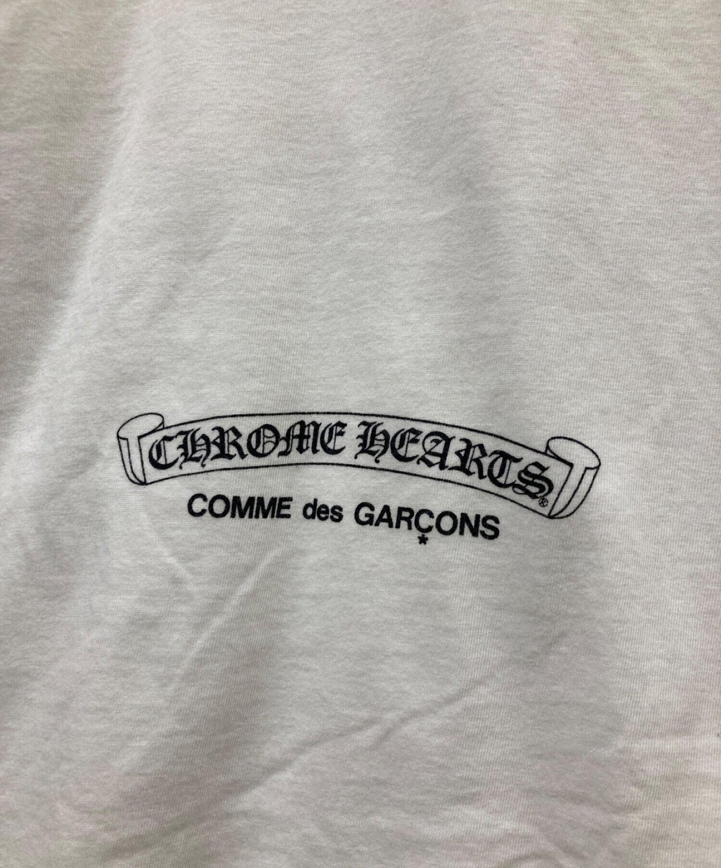 Comme des Garcons×Chrome Hearts转移印刷T恤OT-T019