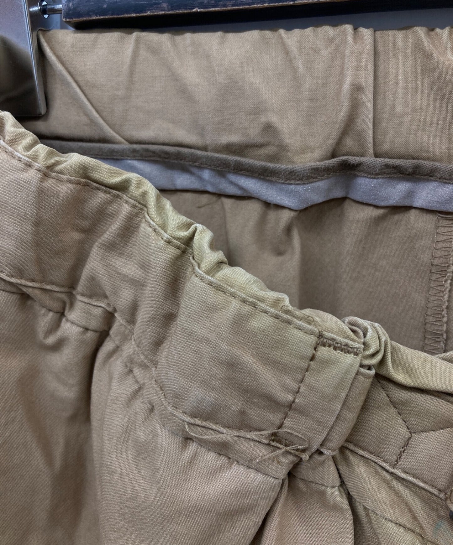 Yohji Yamamoto Pour homme belted กางเกงใน/กางเกงออกแบบ HB-P50-031