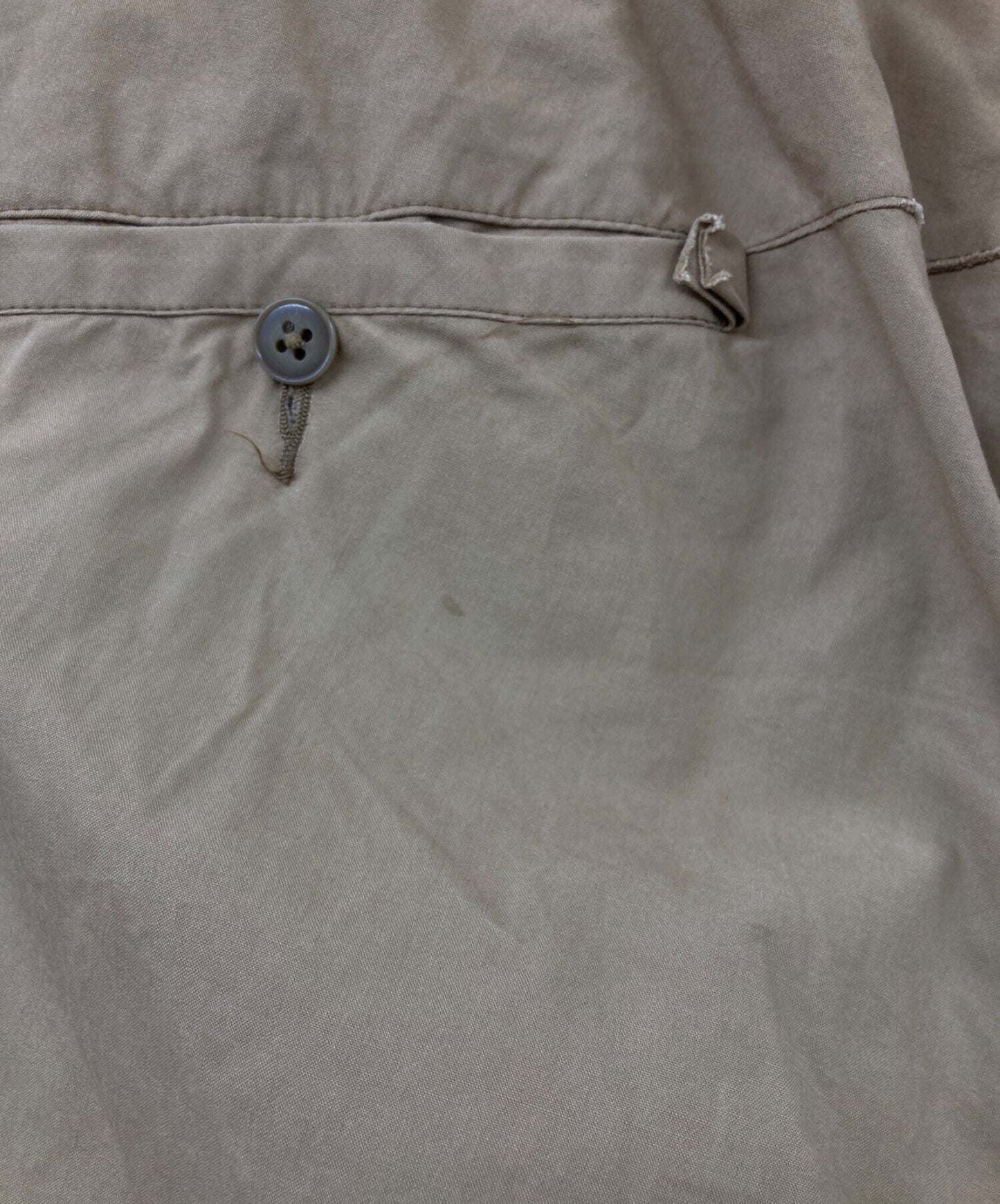 Yohji Yamamoto Pour homme belted กางเกงใน/กางเกงออกแบบ HB-P50-031