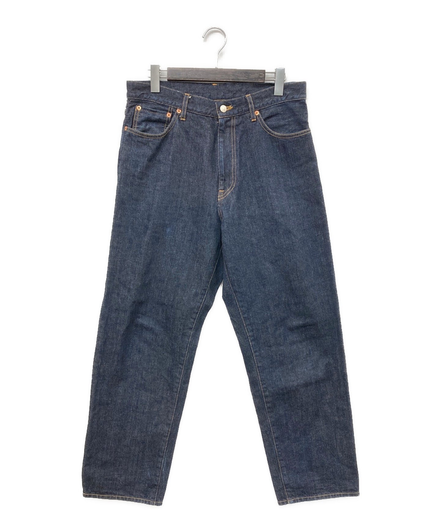 WACKO MARIA 22AW denim pants with black eye patch