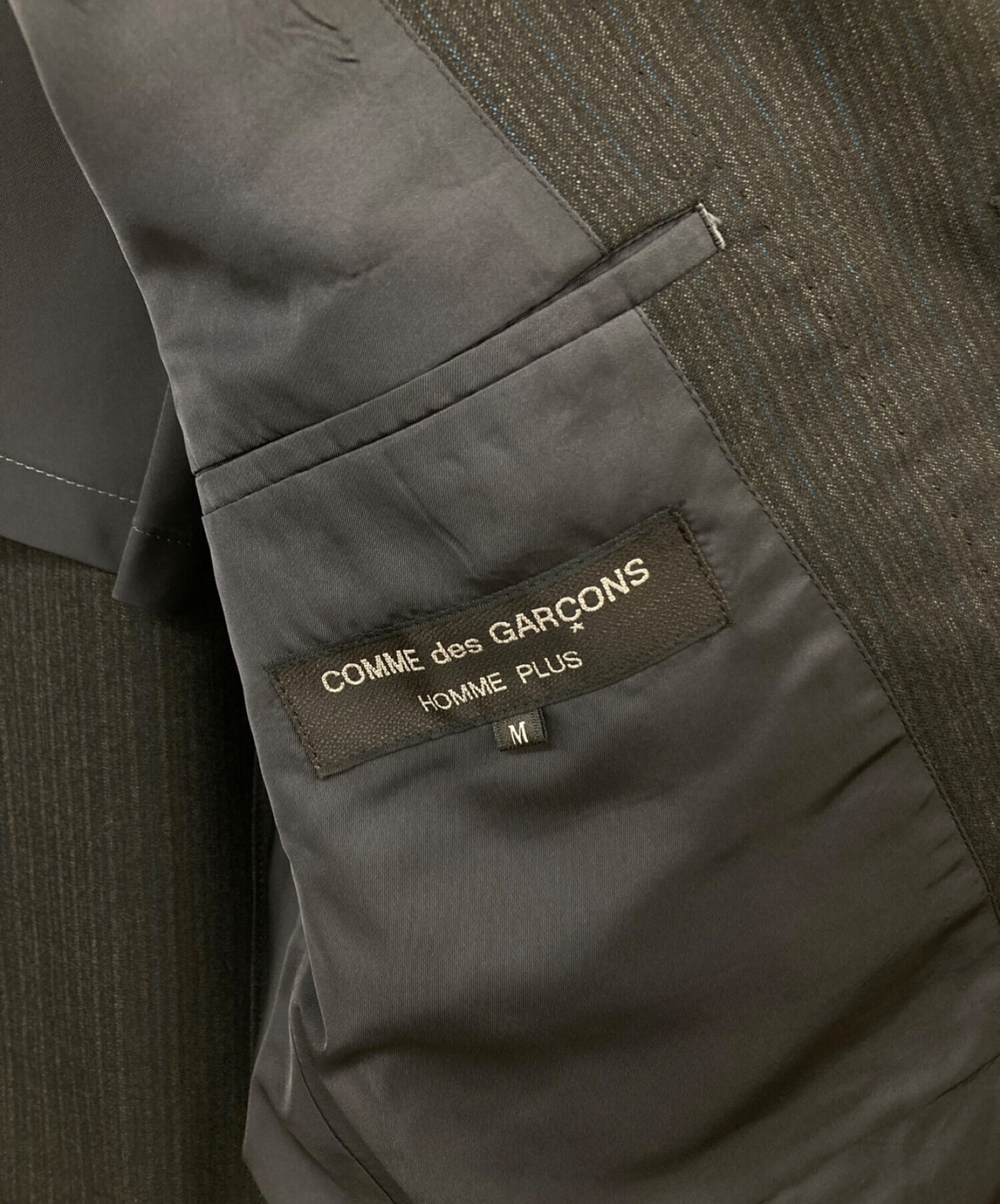 [Pre-owned] COMME des GARCONS HOMME PLUS 94SS Archive Smart Boy Period Wool 3B Striped Jacket PJ-10019M