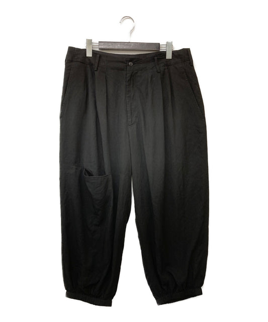 [Pre-owned] Yohji Yamamoto pour homme 17SS Tucked wide balloon pants/design pants HD-P70-213