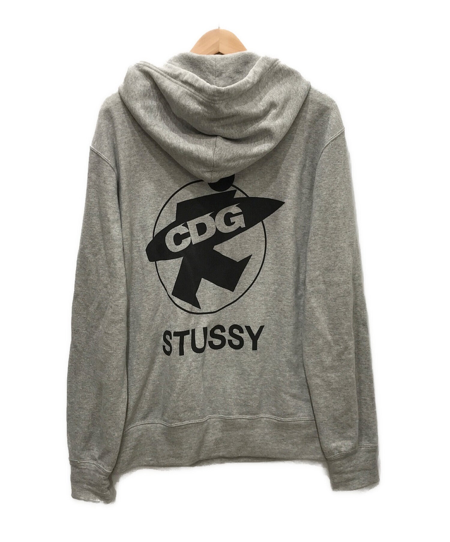 COMME des GARCONS × STUSSY 21AW HOODED SWEATSHIRT SH-T001