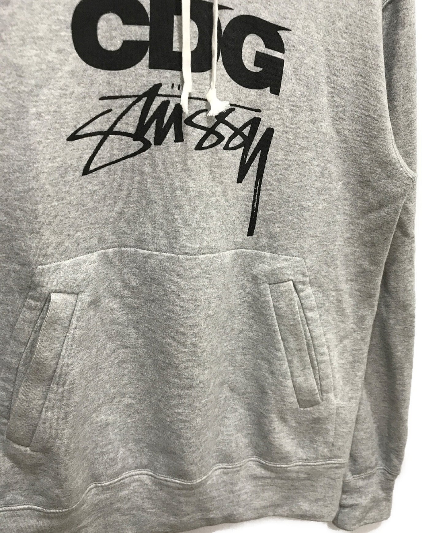 [Pre-owned] COMME des GARCONS × STUSSY 21AW HOODED SWEATSHIRT SH-T001