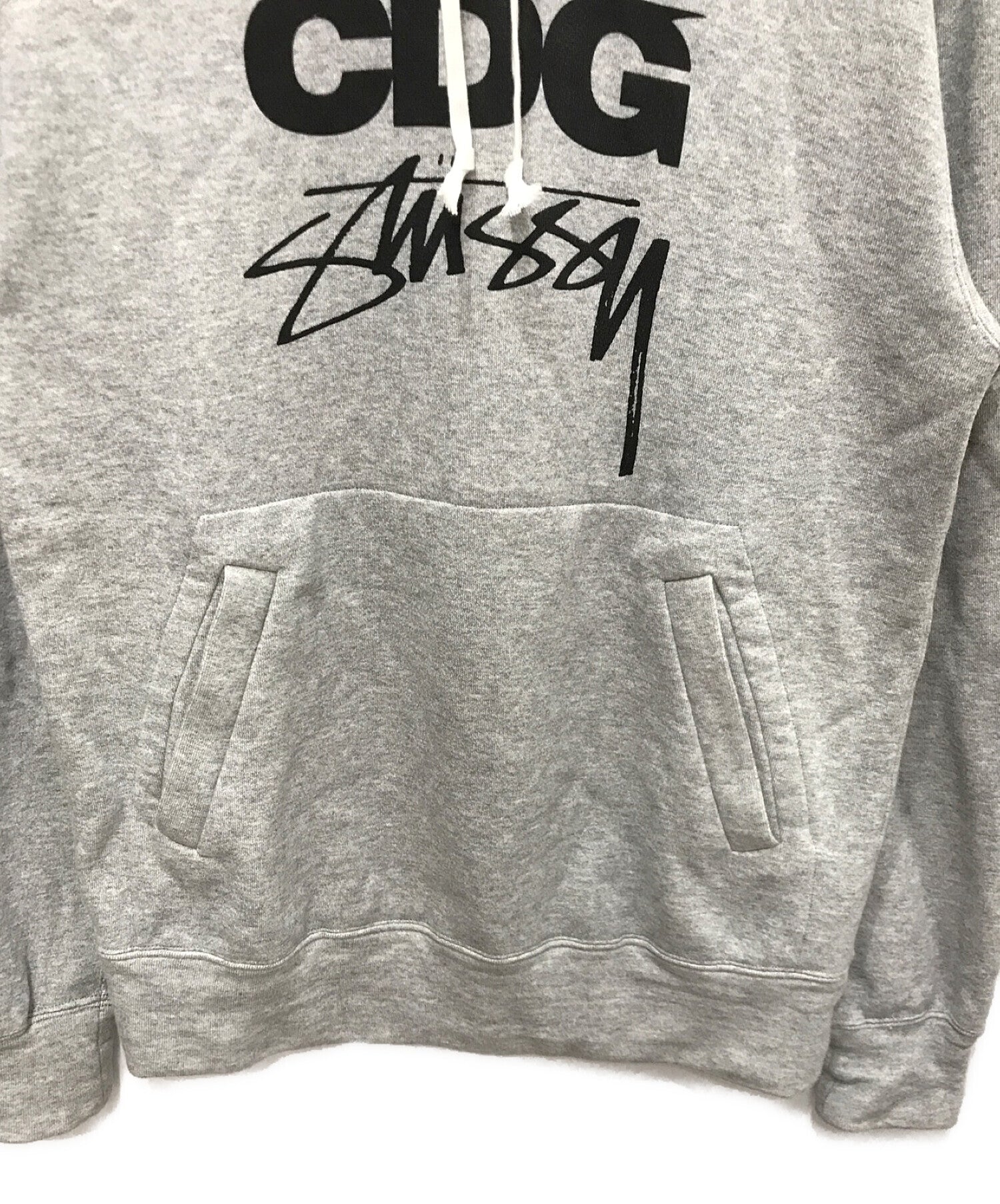 COMME des GARCONS × STUSSY 21AW HOODED SWEATSHIRT SH-T001