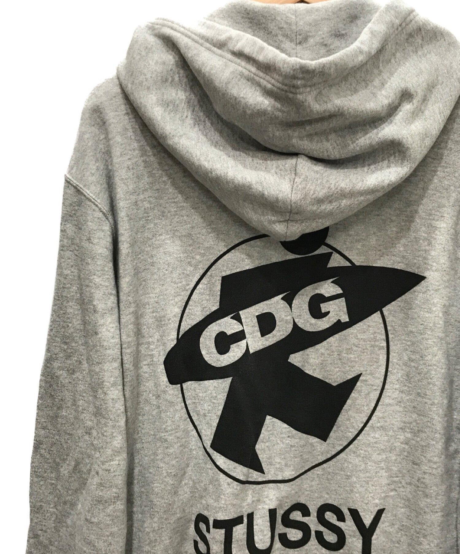 COMME des GARCONS × STUSSY 21AW HOODED SWEATSHIRT SH-T001