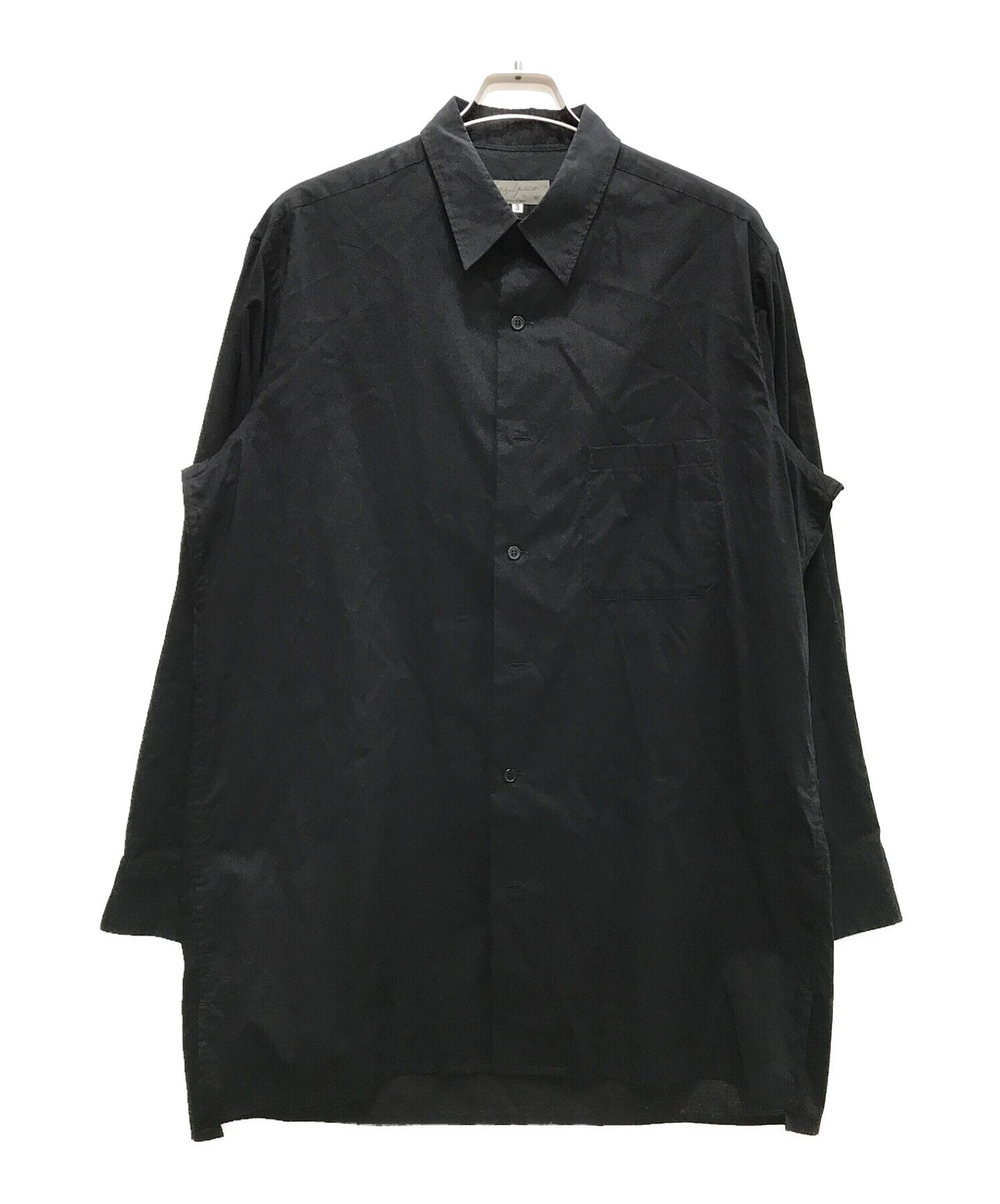 yohji yamamoto pour homme cotton loan big shirt hn-b60-034