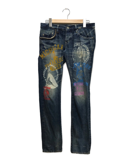 Hysteric Glamour SP Processing COLLAGE DENIM PANT 0111AP10