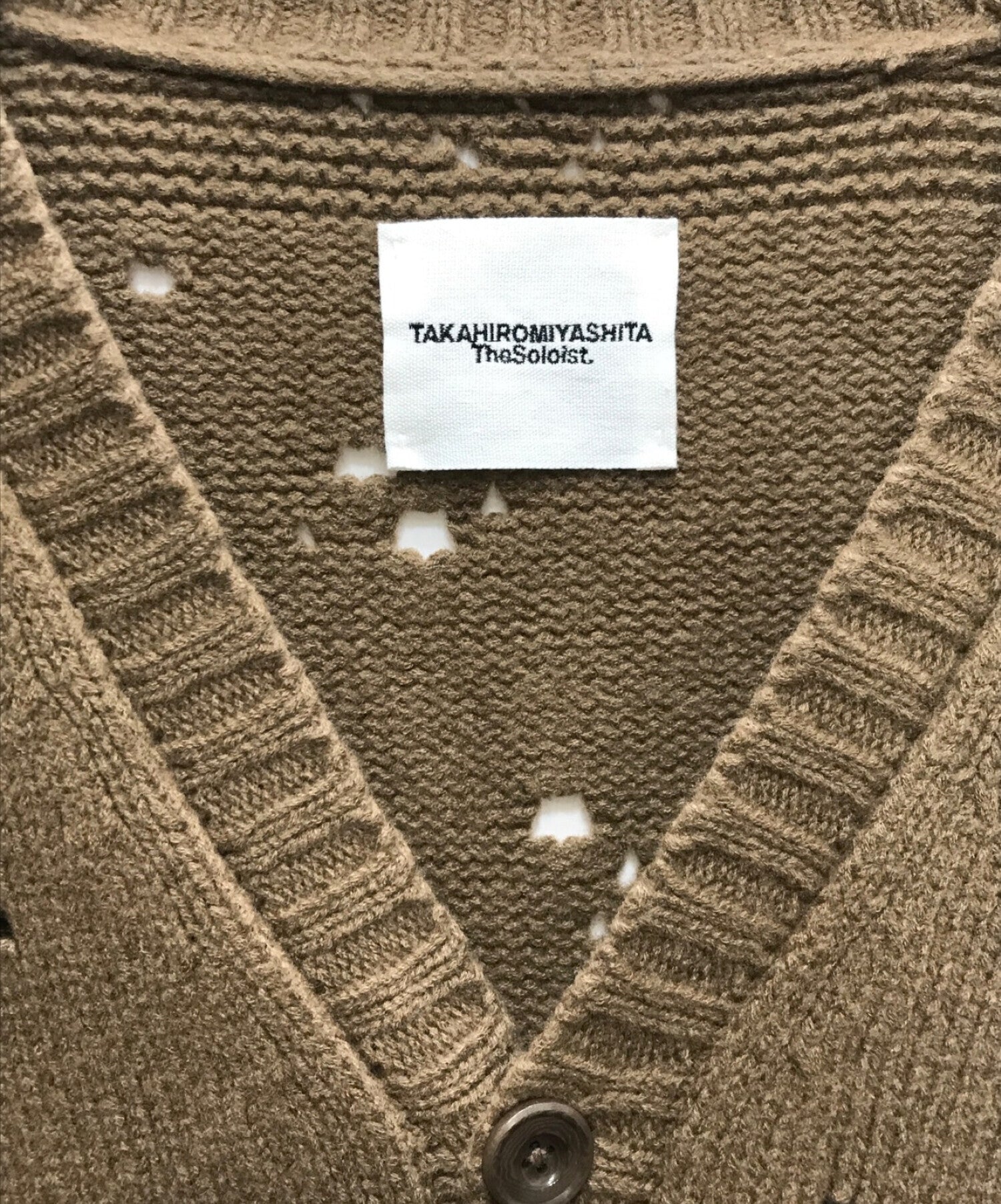TAKAHIROMIYASHITA カーディガン オリーブ 【公式通販】